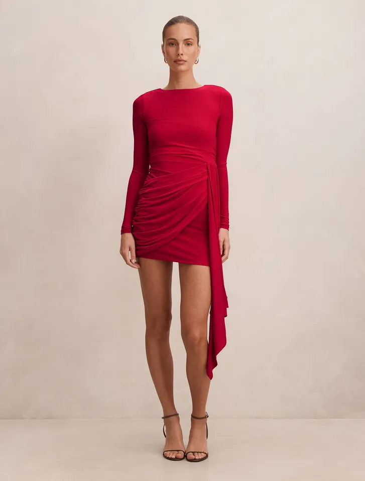 Susie Draped Jersey Mini