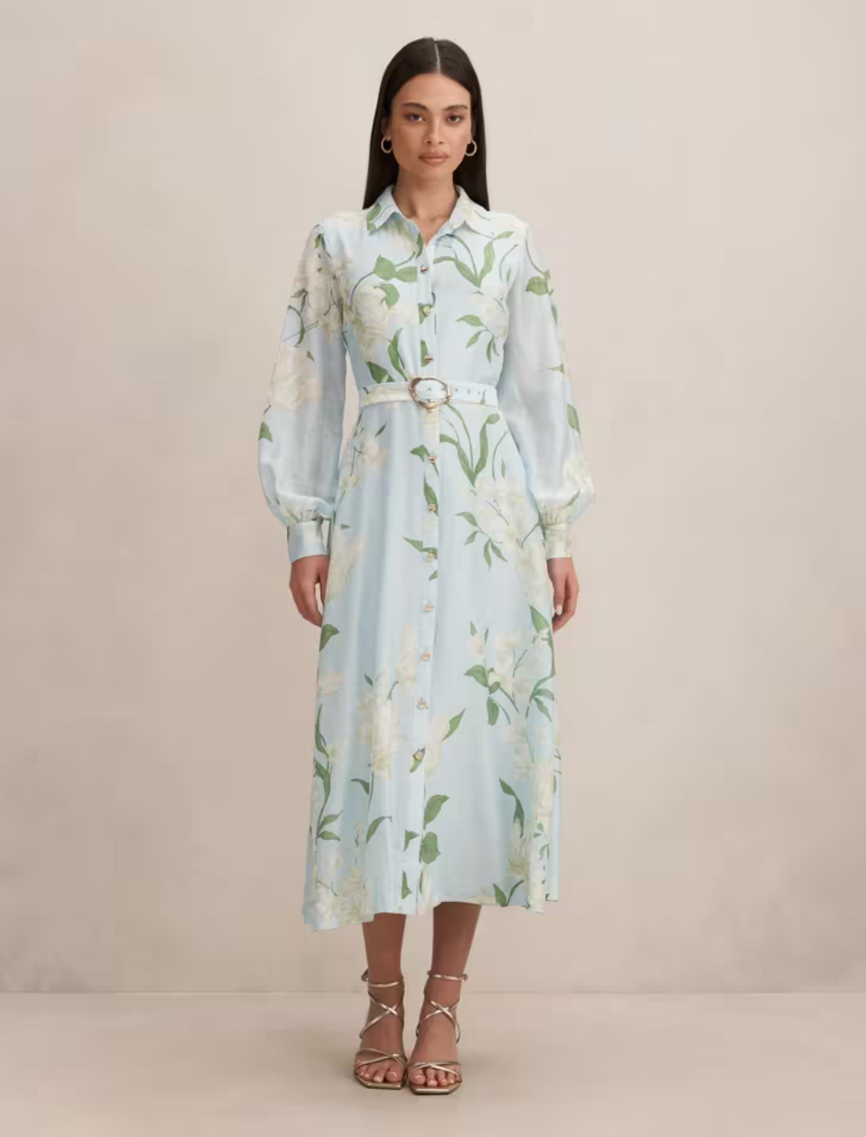 Freya Printed Shirt Dress